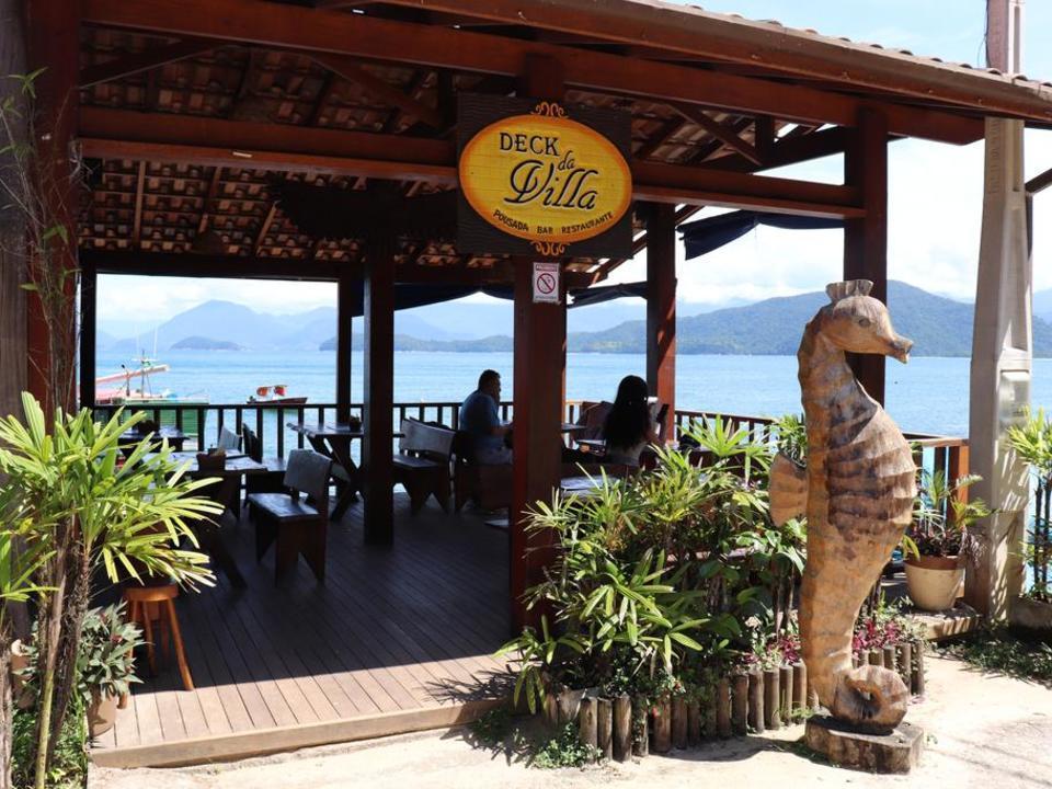 Deck Da Villa Pousada Ubatuba Exterior photo