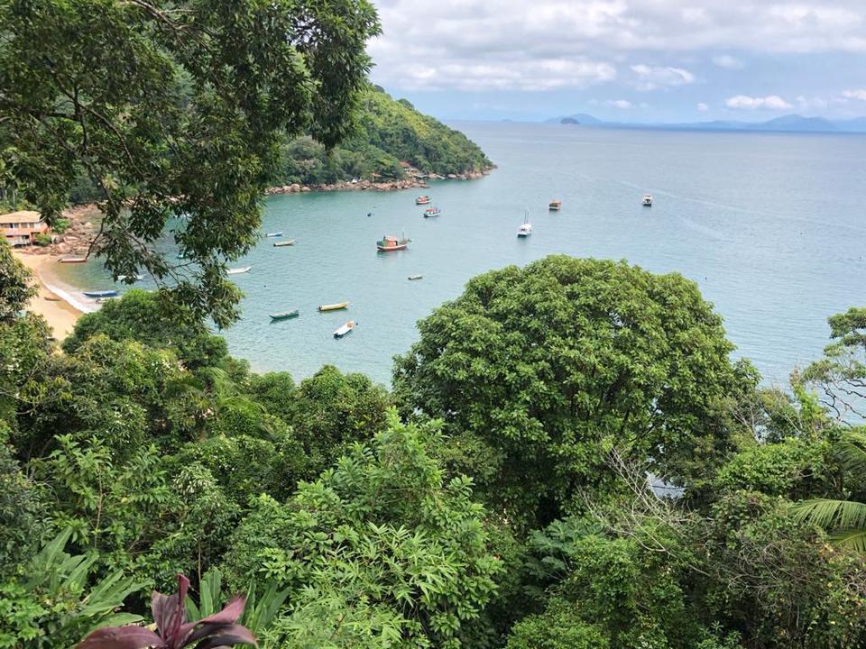 Deck Da Villa Pousada Ubatuba Exterior photo